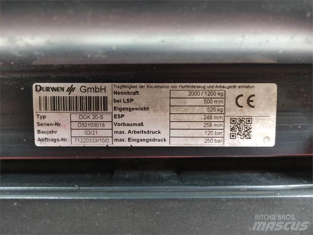 Durwen DGK 20-S Čeľuste na balíky