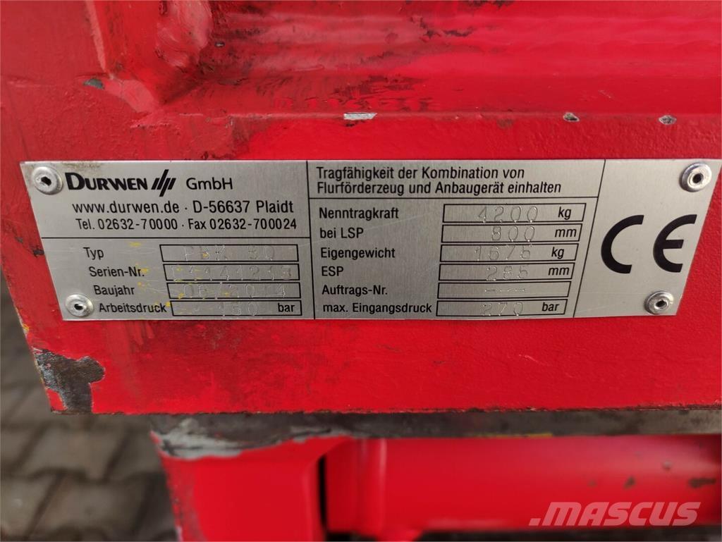 Durwen PBK 80 Čeľuste na balíky