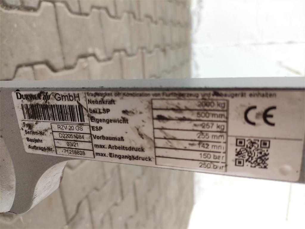 Durwen RZV 20 GS Manipulácia s materiálom - ostatné