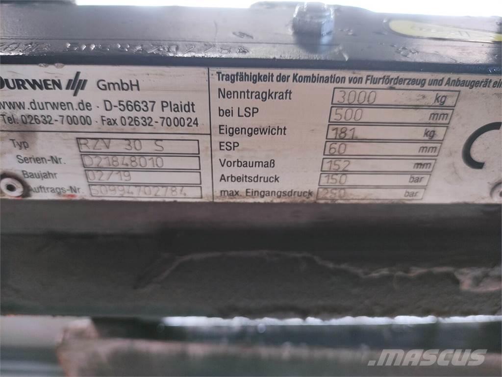 Durwen RZV 30S Manipulácia s materiálom - ostatné