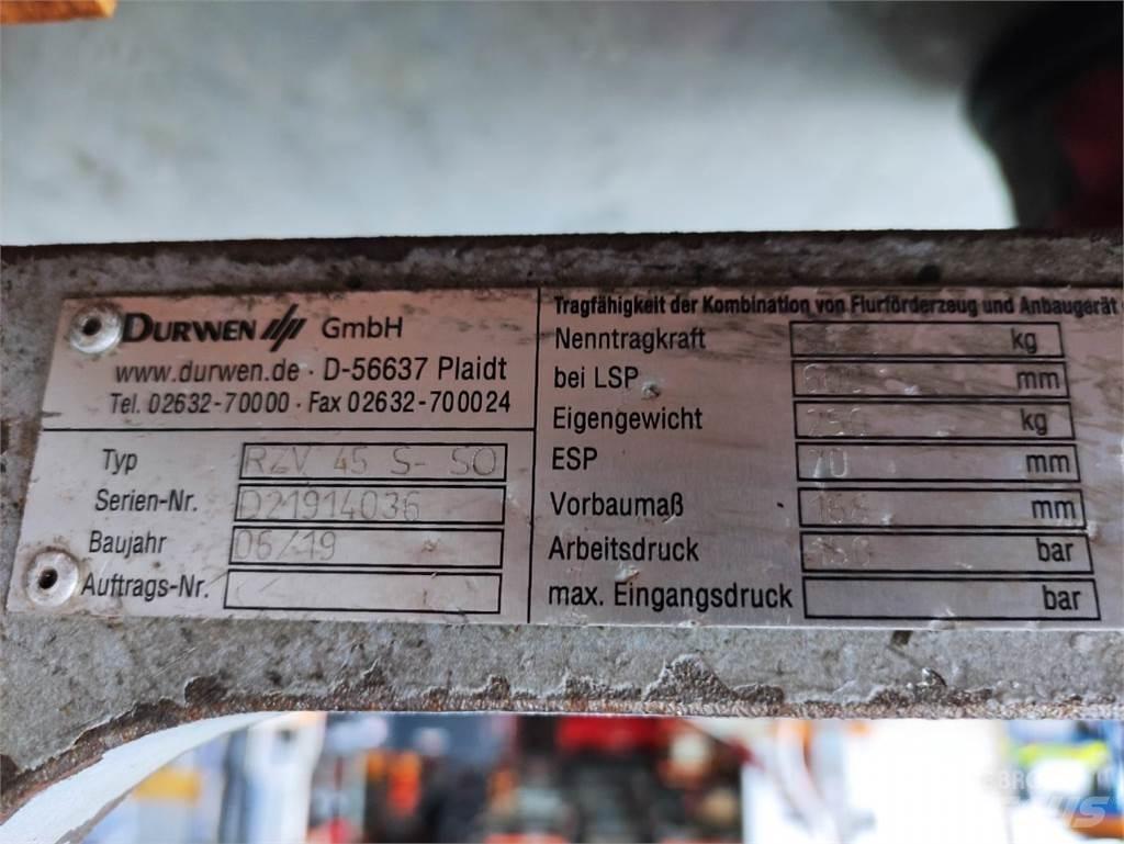 Durwen RZV45S-S0 Manipulácia s materiálom - ostatné