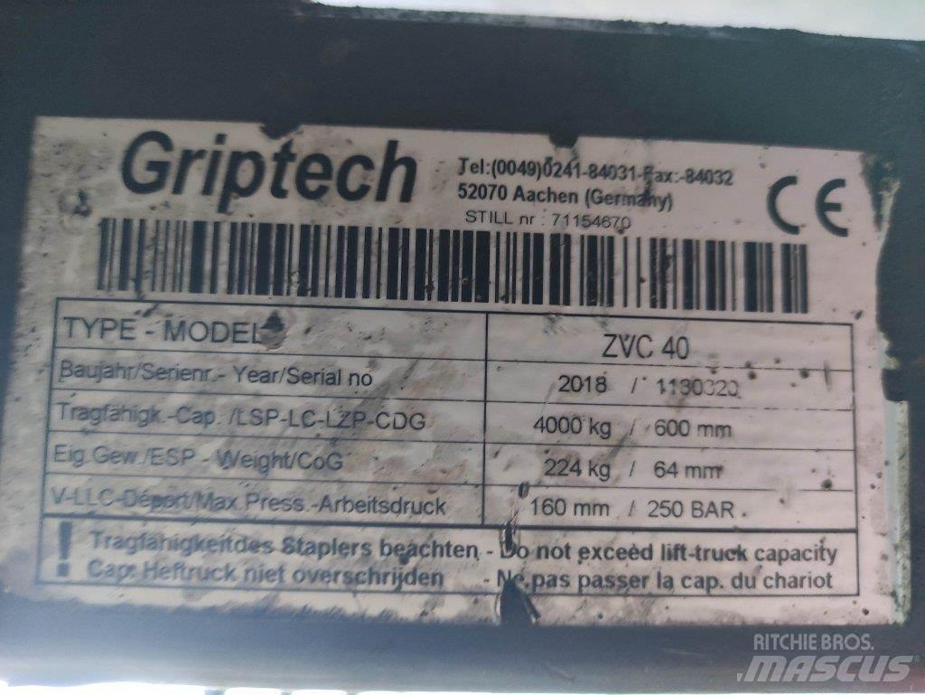 Griptech ZVC 40 Manipulácia s materiálom - ostatné