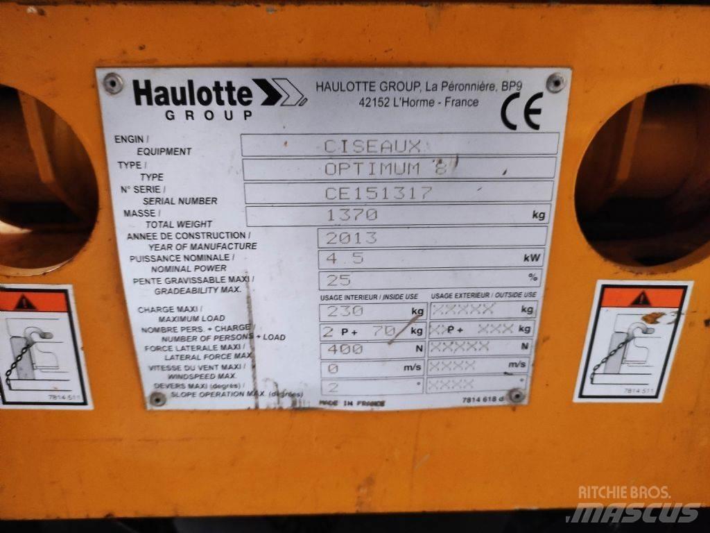 Haulotte OPTIMMM8 Nožnicové zdvíhacie plošiny