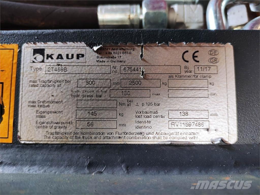 Kaup 2T466B Manipulácia s materiálom - ostatné