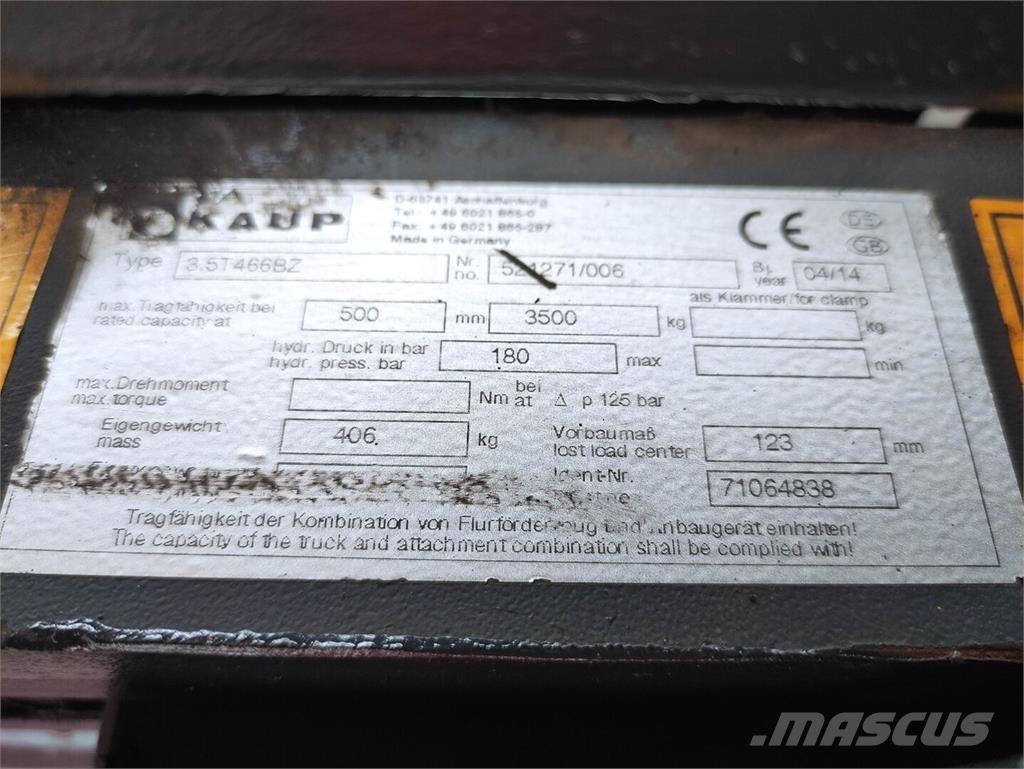 Kaup 3.5T 466B Z Manipulácia s materiálom - ostatné