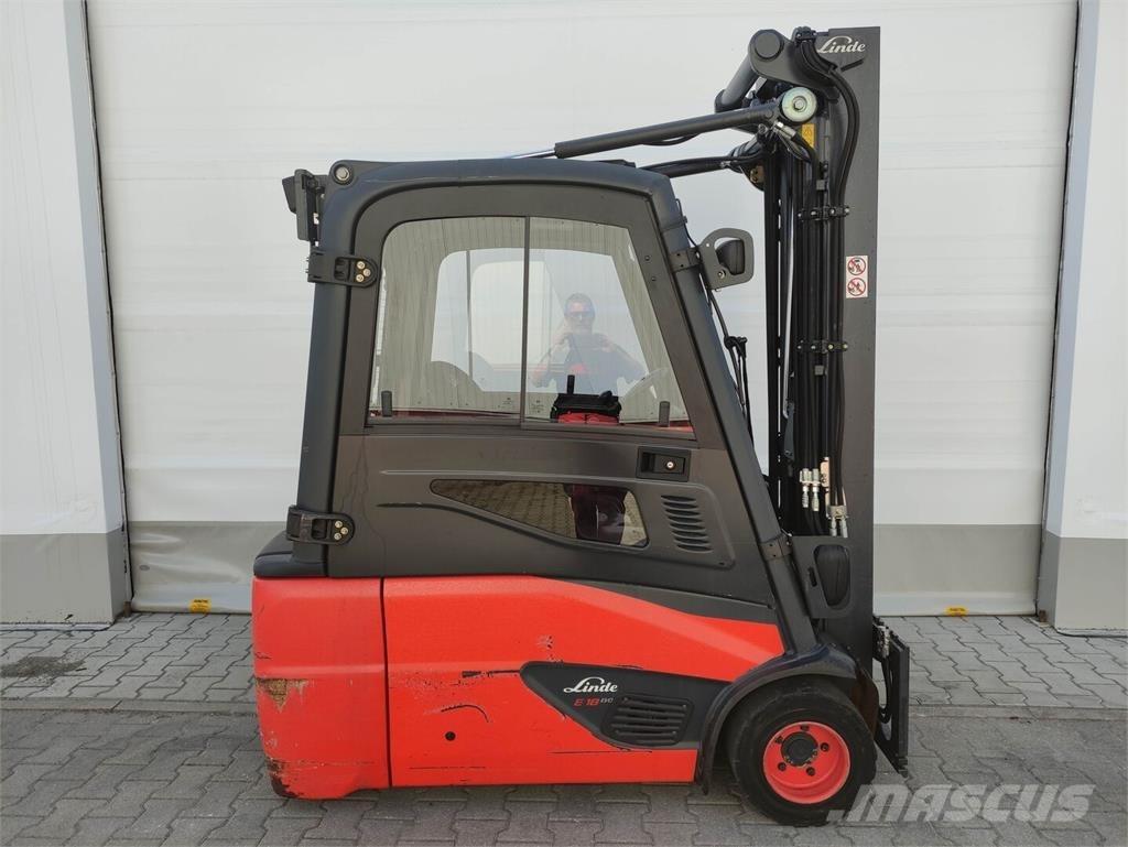 Linde E18L-02-386 Akumulátorové vozíky