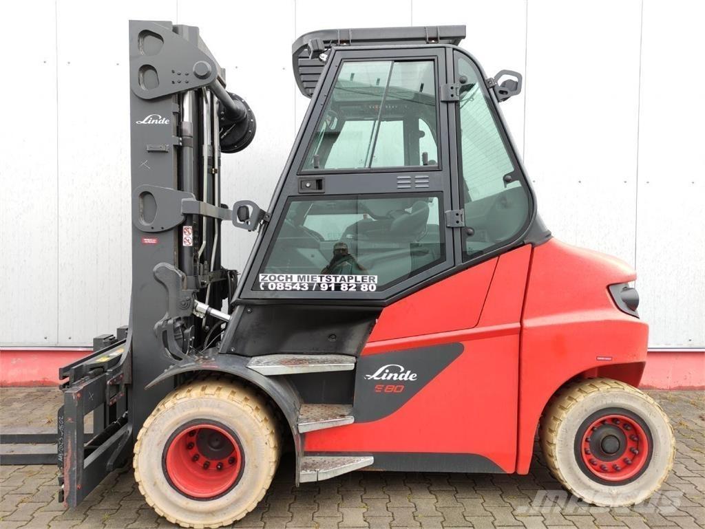 Linde E80-01-127 Akumulátorové vozíky