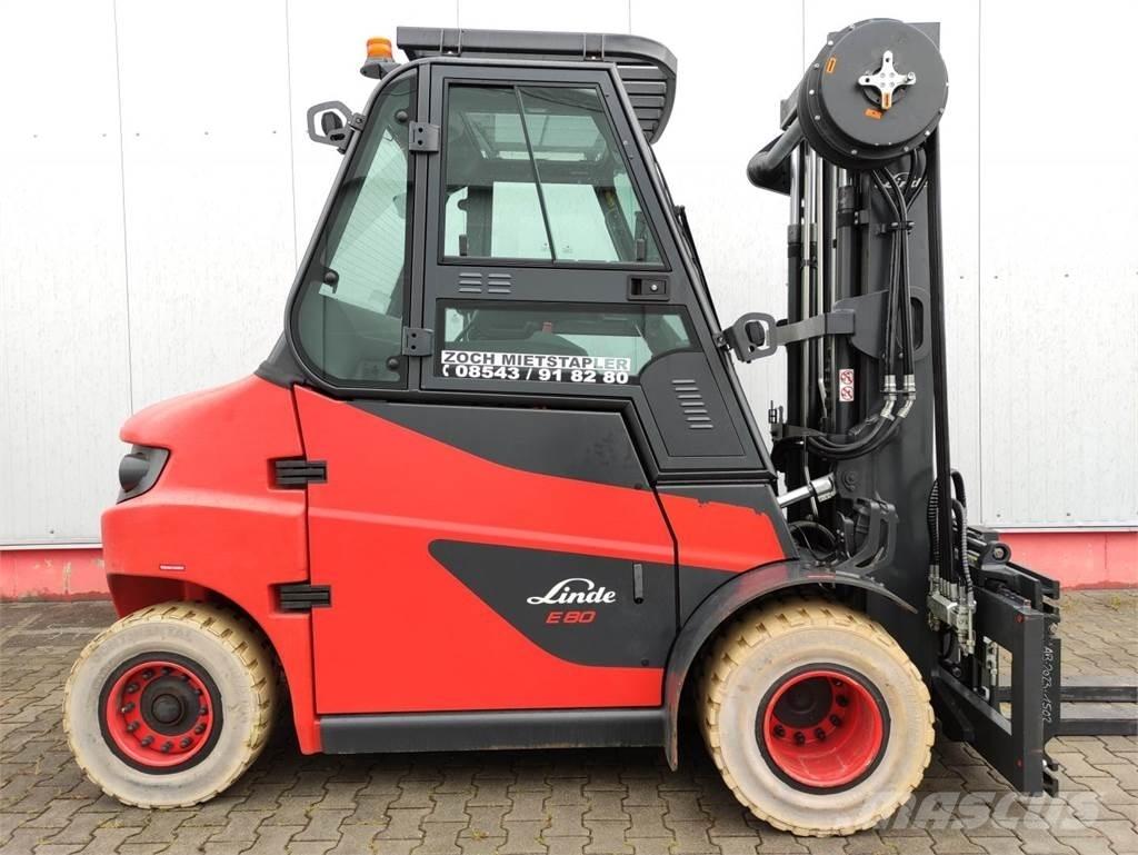 Linde E80-01-127 Akumulátorové vozíky