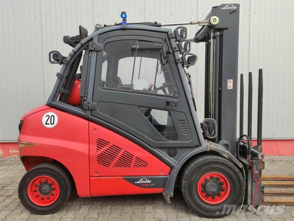 Linde H50T-02-394 EVO LPG vozíky