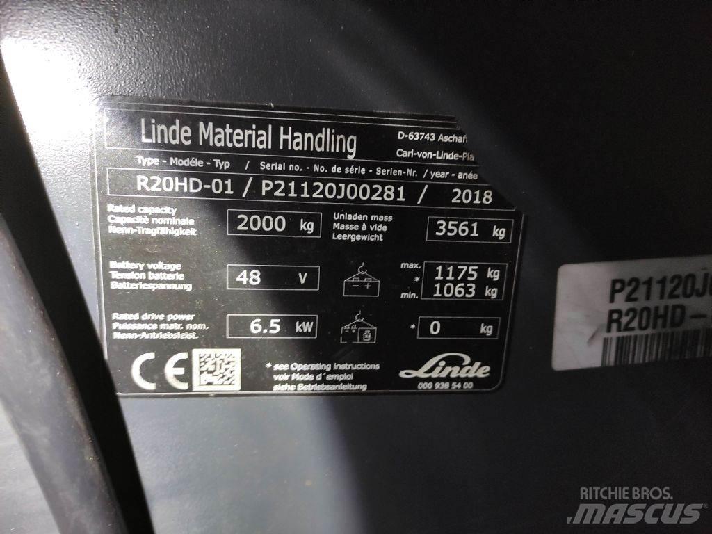 Linde R20HD-01-1120 Retraky