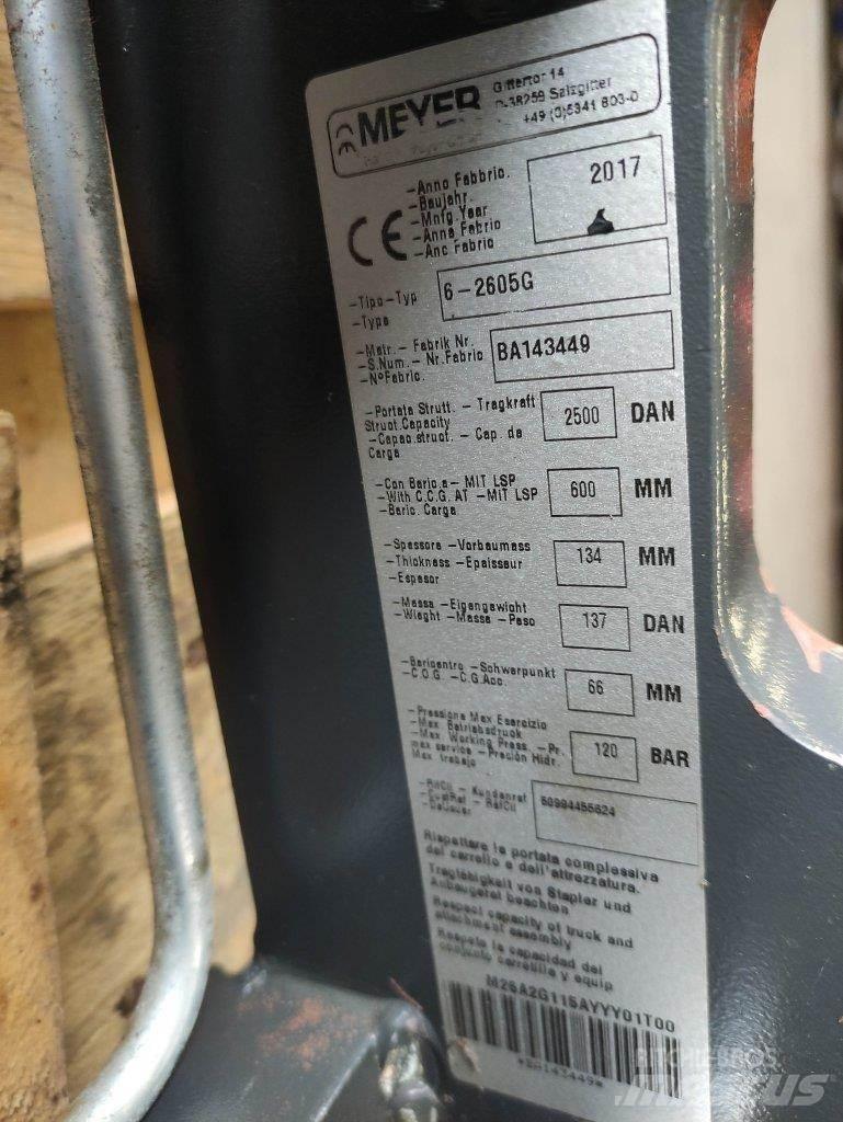 Meyer 6-2605G Manipulácia s materiálom - ostatné