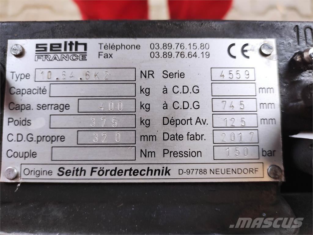 Seith 10.64.6KZ Čeľuste na balíky