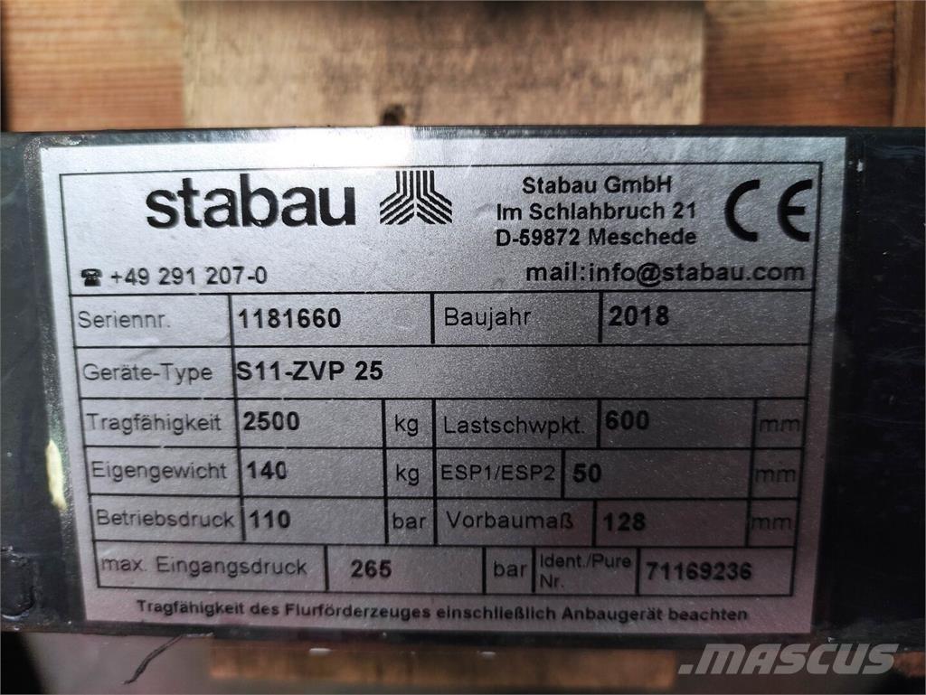 Stabau S11-ZVP25 Manipulácia s materiálom - ostatné