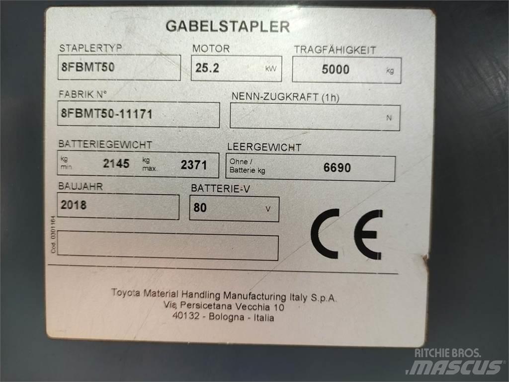Toyota 8FBMT50 Akumulátorové vozíky
