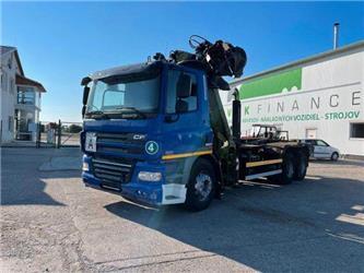 DAF CF 85.460 6X4+crane LOGLIFT 115 Z,E4 vin 987