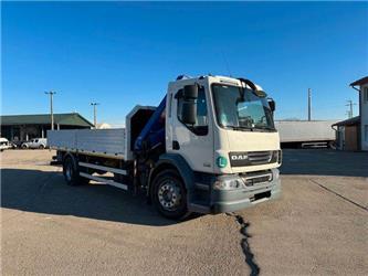DAF LF 55.220 4x2 with crane EURO 4 vin 541