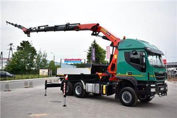 Iveco TRAKKER 6x6 PALFINGER PK 44002 EURO 6 ! FLY JIB