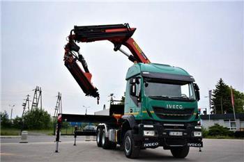 Iveco TRAKKER 6x6 PALFINGER PK 44002 EURO 6 ! FLY JIB