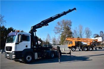 MAN 6x6 H TGS 26.440 HIAB 422 KRAN CRAN .
