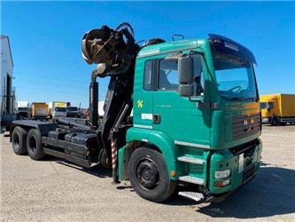 MAN TGA 26.430 6X4 for containers with crane,vin 679