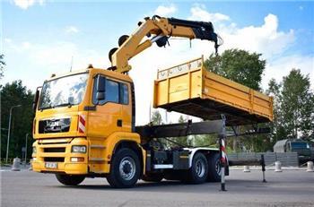 MAN TGA 26.430 6x6 H HMF 4220 K6 WINCH kran cran !