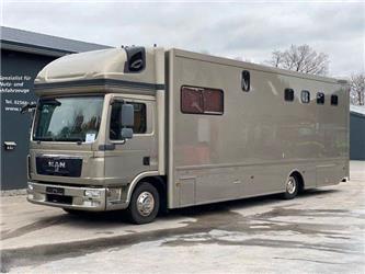 MAN TGL 12.220 EU5 Pferdetransporter m. Wohnabteil