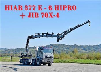 MAN TGS 35.440*HIAB 377 E-6 HIPRO+JIB70X-4 +FUNK/8x4