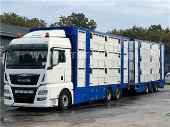 MAN TGX 26.480 6x2 3.Stock FINKL + Tandemanhänger