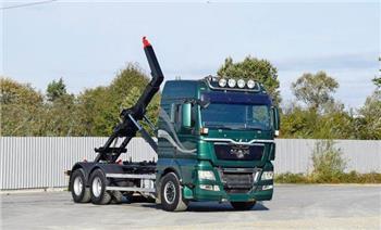 MAN TGX 26.480 Abrollkipper *6x4* Top Zustand!