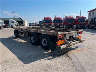 Meppel trailer for containers vin 030