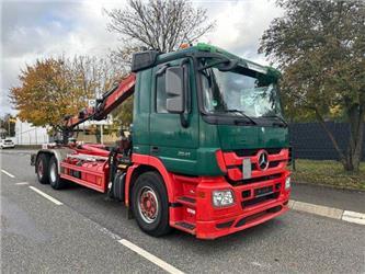 Mercedes-Benz Actros 2541 / 6x2 / Meiller /Jonserd Kran + Funk