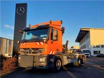 Mercedes-Benz Actros 2541 L 6x2 Kran Hiab 111 B-3 Funk Winter