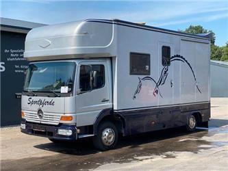 Mercedes-Benz Atego 817 Böckmann m. Wohnabteil 2-3 Pferde