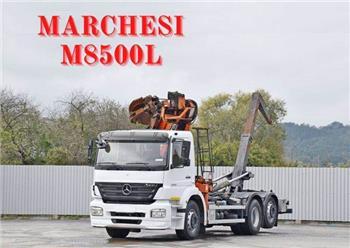 Mercedes-Benz AXOR 2533 * ABROLLKIPPER * MARCHESI M8500L *TOP