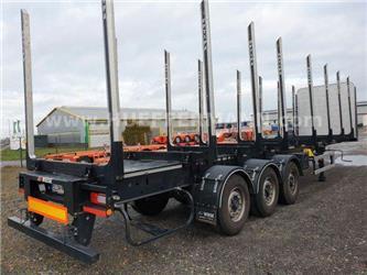  PAVIC HTS 24 Holzauflieger mit 8 Schemel 16 Runge