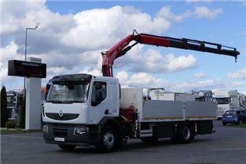 Renault LANDER 380/ 4X2/BOX-6,5 M+CRANE FASSI F 170