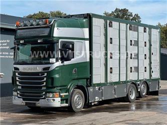 Scania R500 V8 6x2 Euro 5 4.Stock Menke Hubdach