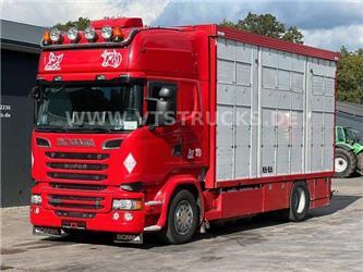 Scania R520 V8 4x2 Blatt/Luft KA-BA 3-Stock m. Hubdach