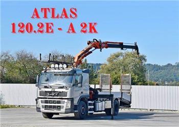 Volvo FM 340 Abschleppwagen 6,10m*ATLAS120.2E-A2K/FUNK