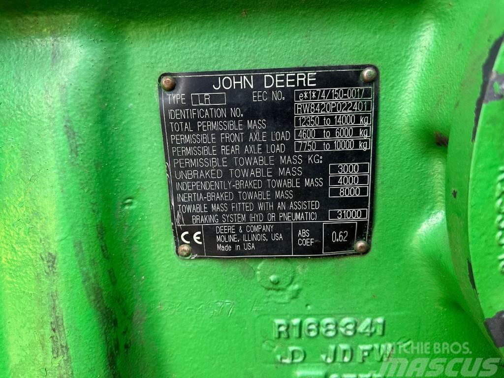John Deere 8420 Transmission complete overhauled Traktory