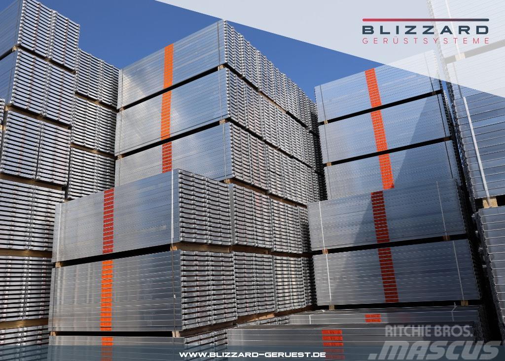  245,17 m² Fassadengerüst aus Alu Neu Blizzard S70 Lešenárske zariadenie