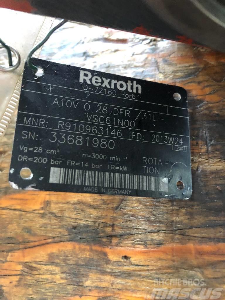 Rexroth A10V O 28 DFR/31L-VSC61N00 Ďalšie komponenty