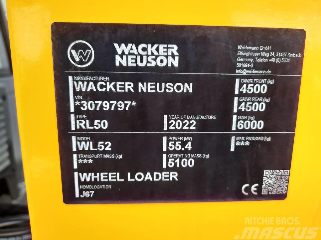 Wacker Neuson WL 52 Kolesové nakladače