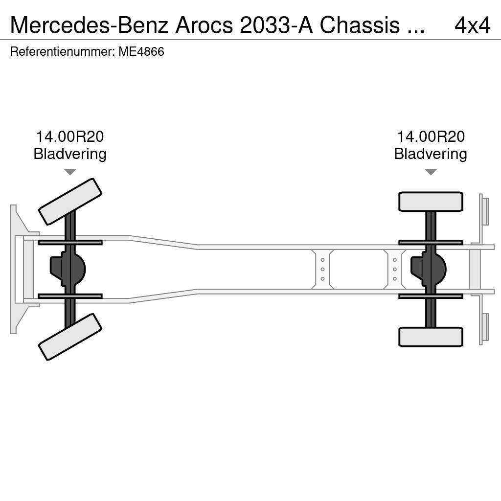 Mercedes-Benz Arocs 2033-A Chassis Cabin (2 units) Nákladné vozidlá bez nadstavby