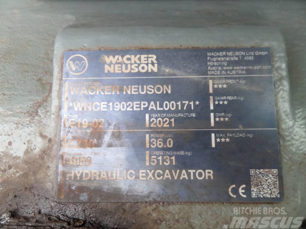 Wacker Neuson EZ 50 Pásové rýpadlá