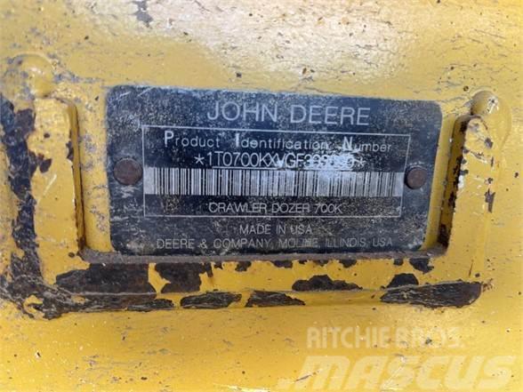 John Deere 700K LGP Pásové dozéry