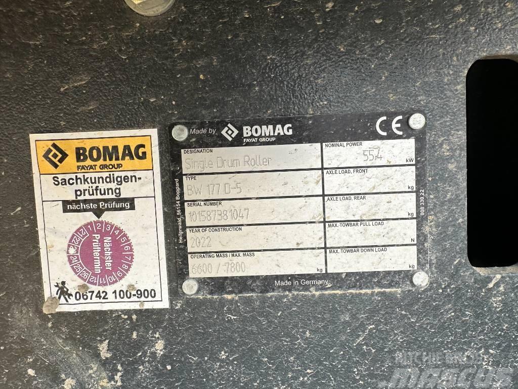 Bomag BW 177 D-5 Ťahačové valce