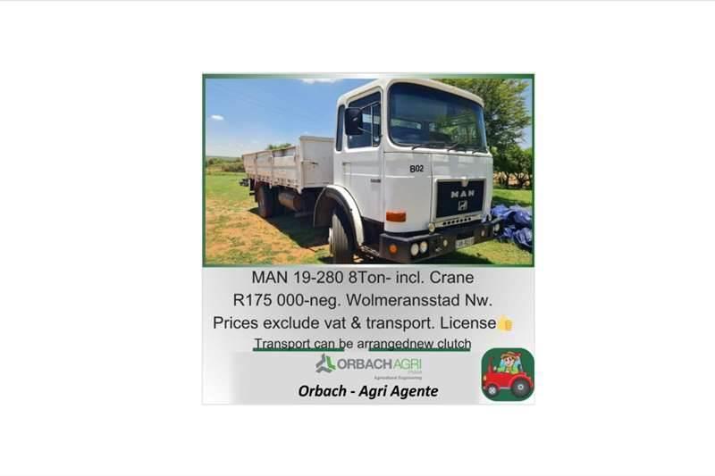 MAN 19-280 - 8 ton Ďalšie nákladné vozidlá