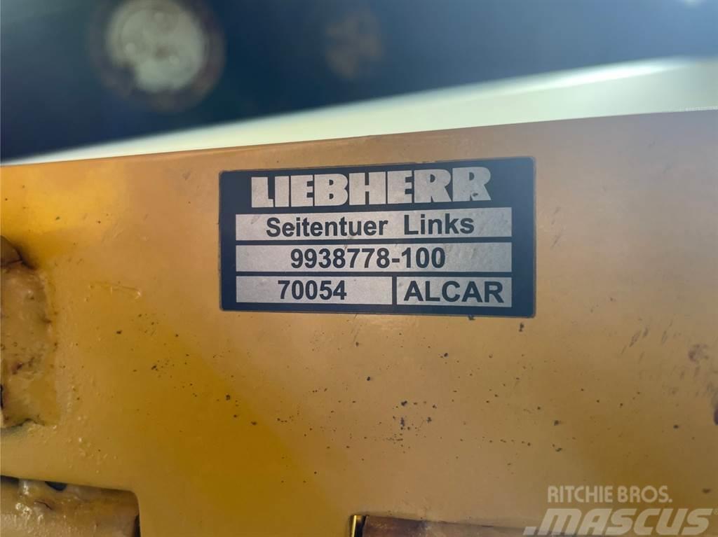 Liebherr A924B-9938778-Hood/Seitentuer links/Kap Podvozky a zavesenie kolies