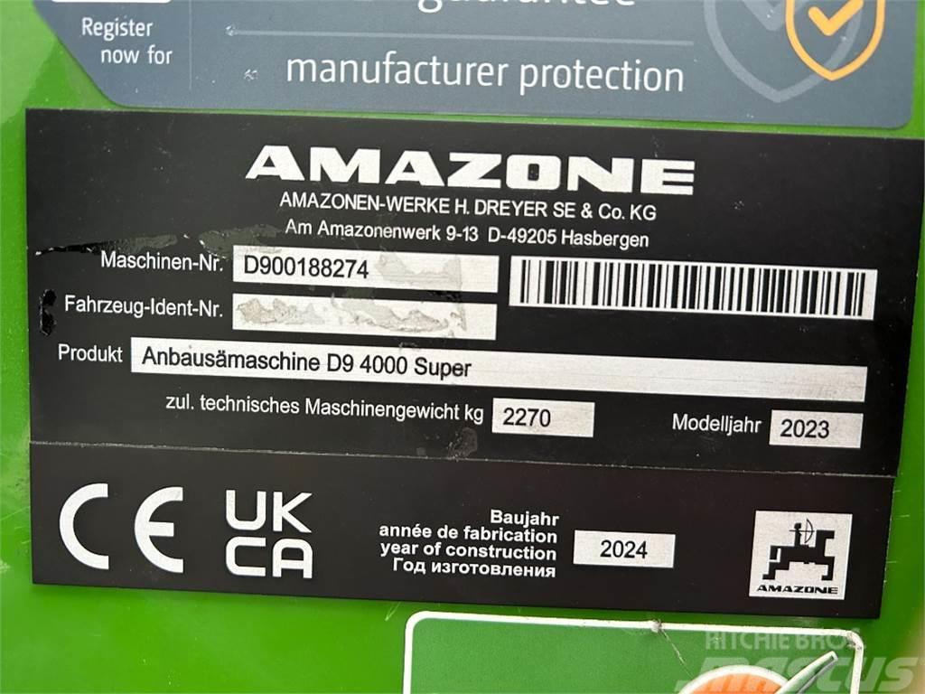 Amazone D9 4000 Super Mechanické sejačky